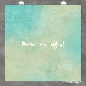 Please make offers. All prices are negotiable!